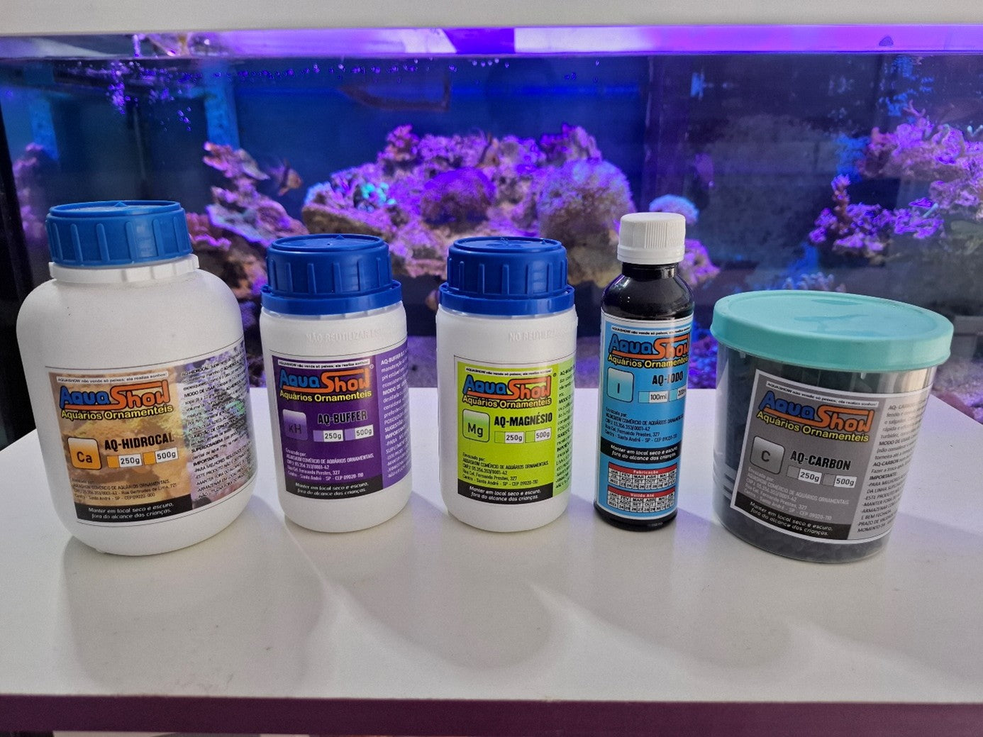 Kit Hidróxido de Cálcio AquaShow Reef Essentials