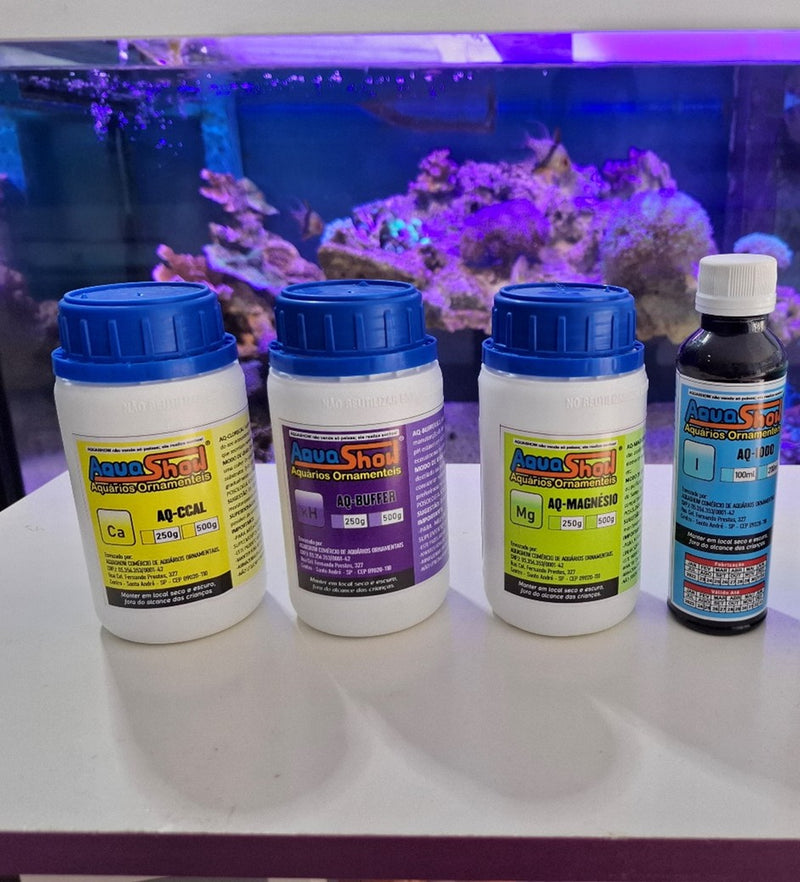 Kit Cloreto de Cálcio AquaShow Reef Essentials