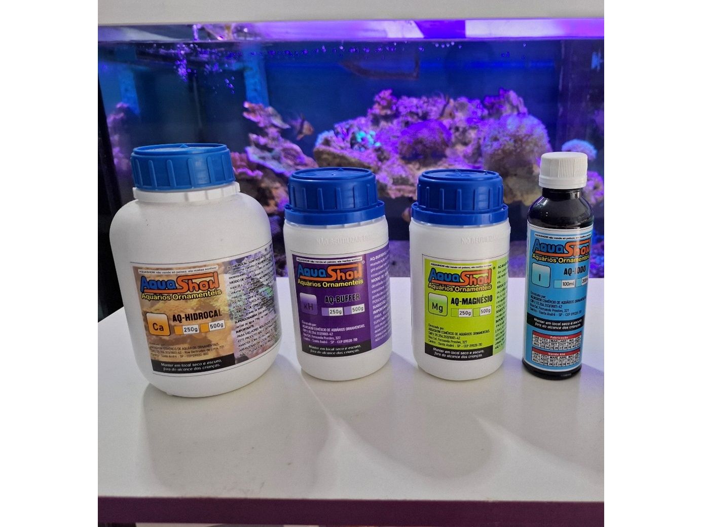 Kit Hidróxido de Cálcio AquaShow Reef Essentials